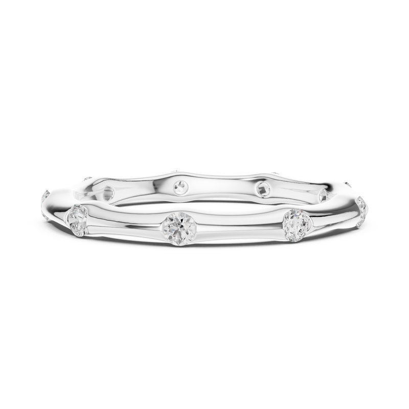 Ladies Ring DDLR-421@7 - White Gold - Image