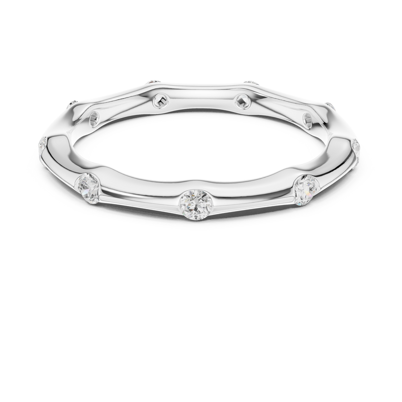 Ladies Ring DDLR-421@7 - White Gold - Image