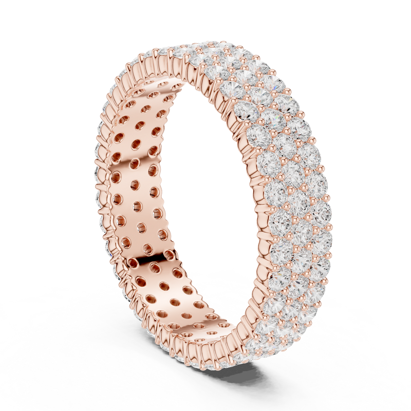 Ladies Ring DDLR-422@7 - Rose Gold - Image