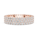 Ladies Ring DDLR-422@7 - Rose Gold - Image