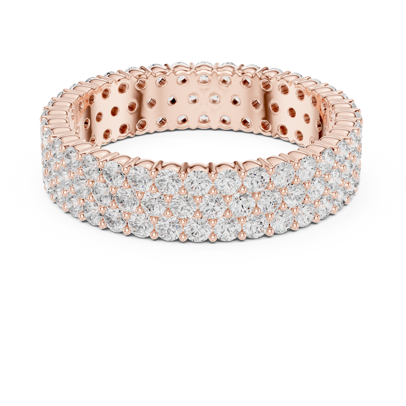 Ladies Ring DDLR-422@7 - Rose Gold - Image
