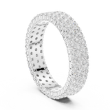 Ladies Ring DDLR-422@7 - White Gold - Image