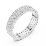 Ladies Ring DDLR-422@7 - White Gold - Image