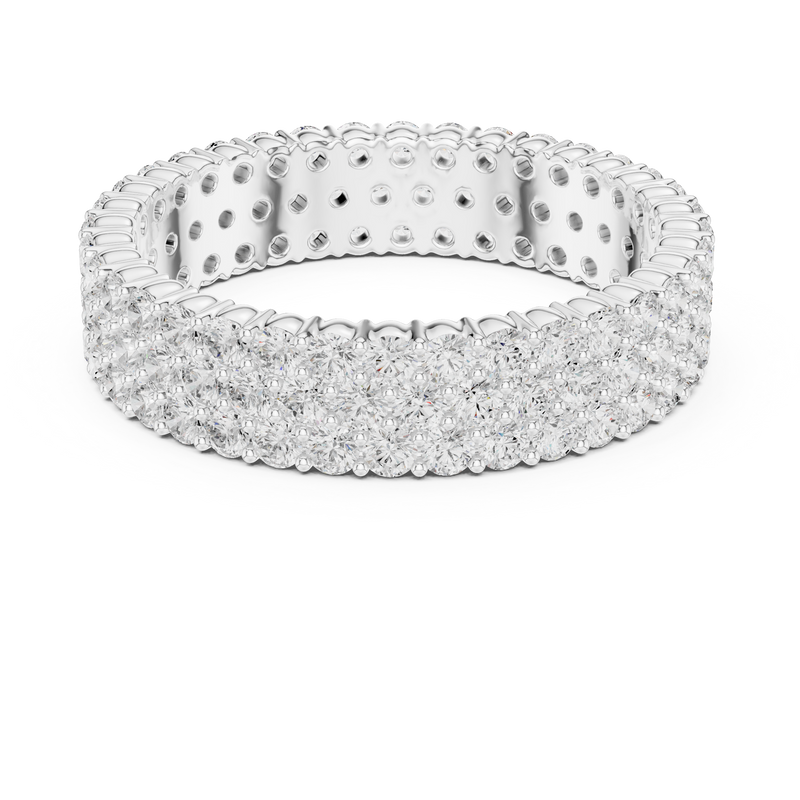 Ladies Ring DDLR-422@7 - White Gold - Image