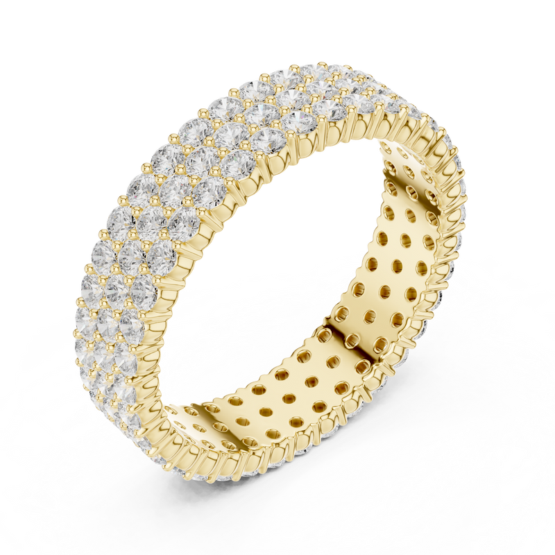 Ladies Ring DDLR-422@7 - Yellow Gold - Image