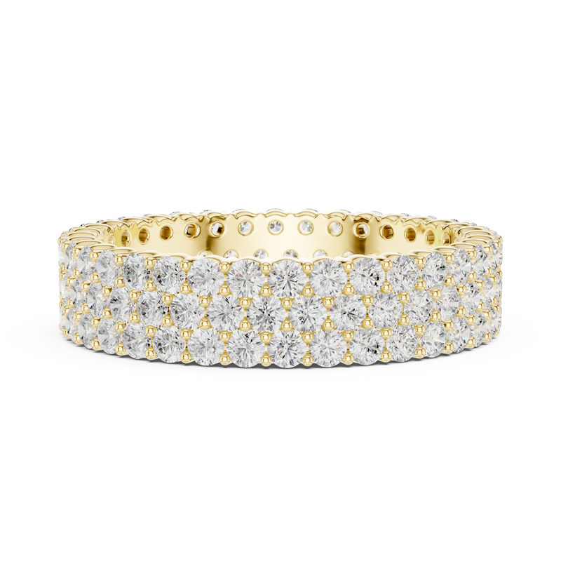 Ladies Ring DDLR-422@7 - Yellow Gold - Image