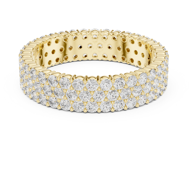 Ladies Ring DDLR-422@7 - Yellow Gold - Image