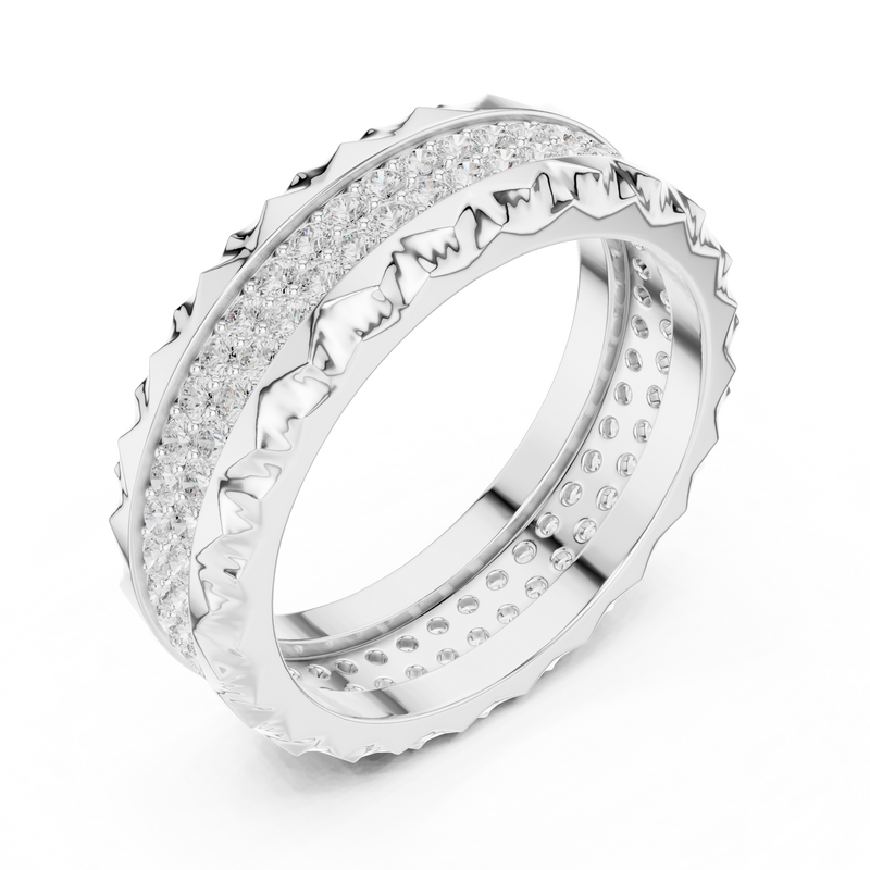 Ladies Ring DDLR-423 - White Gold - Image