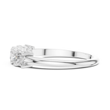 Ladies Ring DDLR-424@7 - White Gold - Image