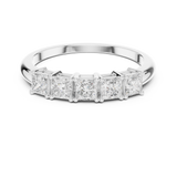 Ladies Ring DDLR-424@7 - White Gold - Image