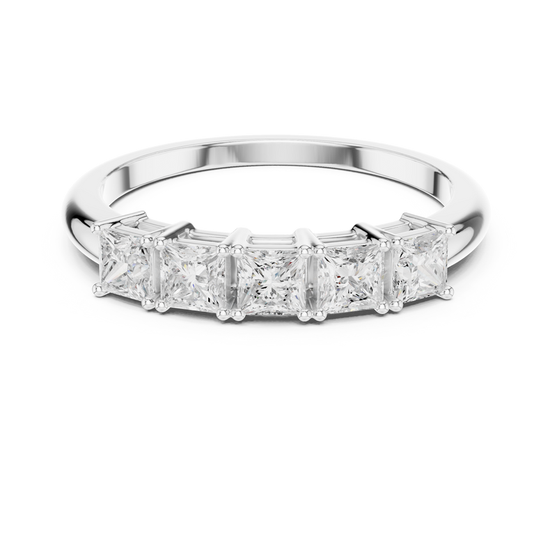 Ladies Ring DDLR-424@7 - White Gold - Image