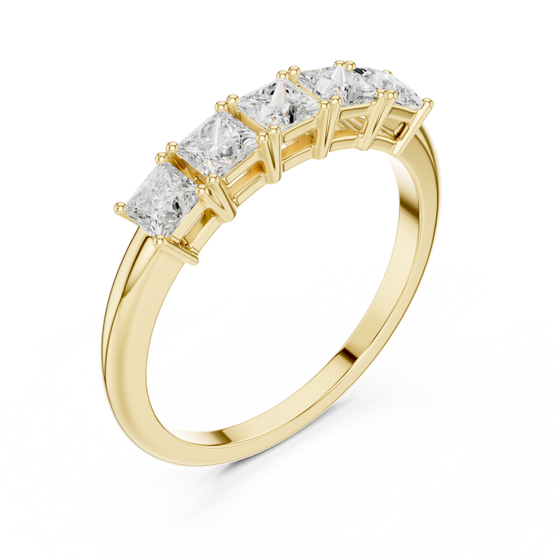 Ladies Ring DDLR-424@7 - Yellow Gold - Image