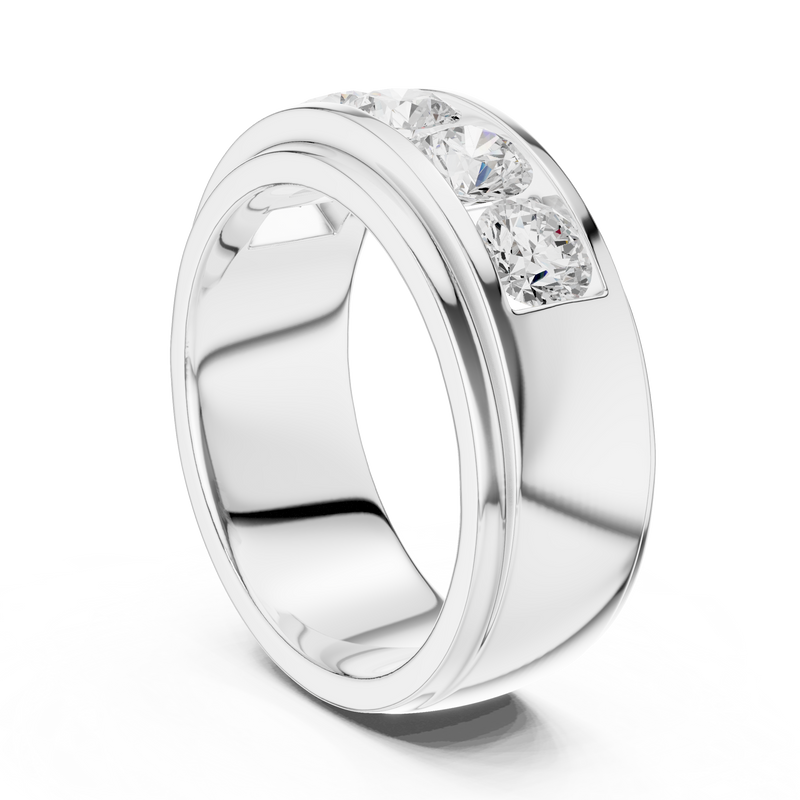 Ladies Ring DDLR-425@7 - White Gold - Image