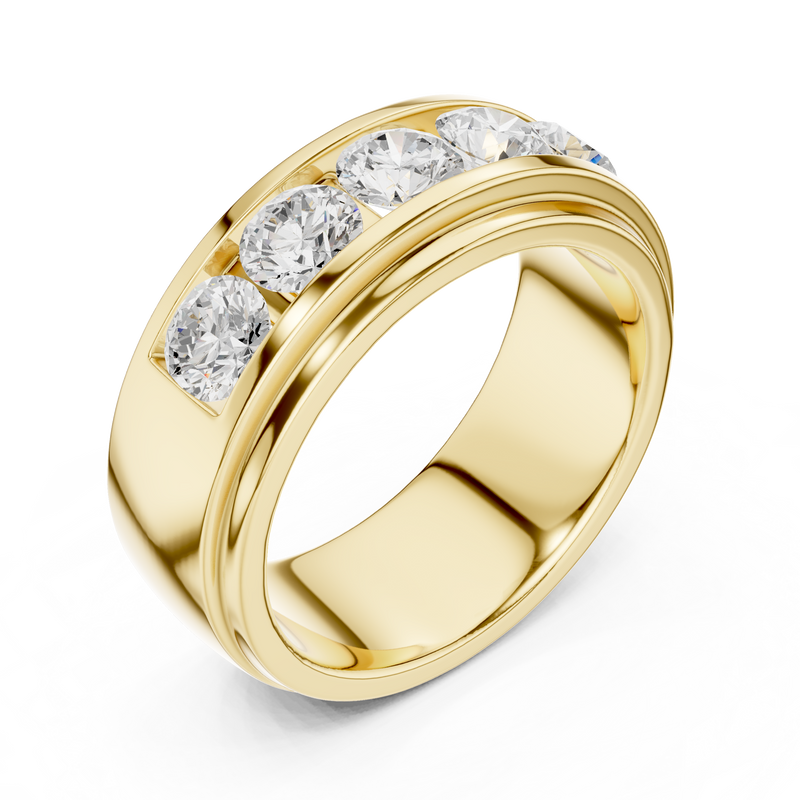 Ladies Ring DDLR-425@7 - Yellow Gold - Image