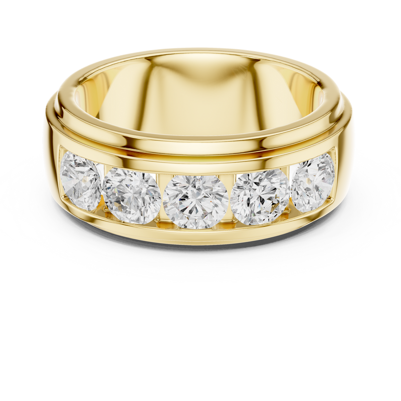 Ladies Ring DDLR-425@7 - Yellow Gold - Image