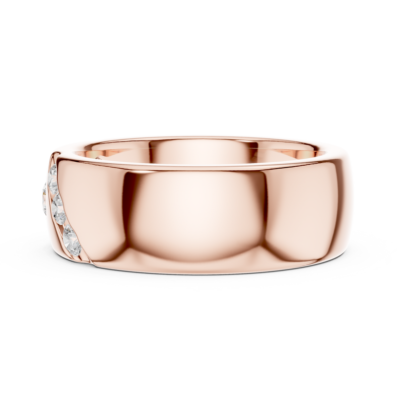 Ladies Ring DDLR-426@7 - Rose Gold - Image