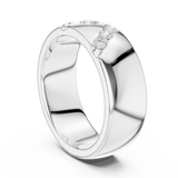Ladies Ring DDLR-426@7 - White Gold - Image