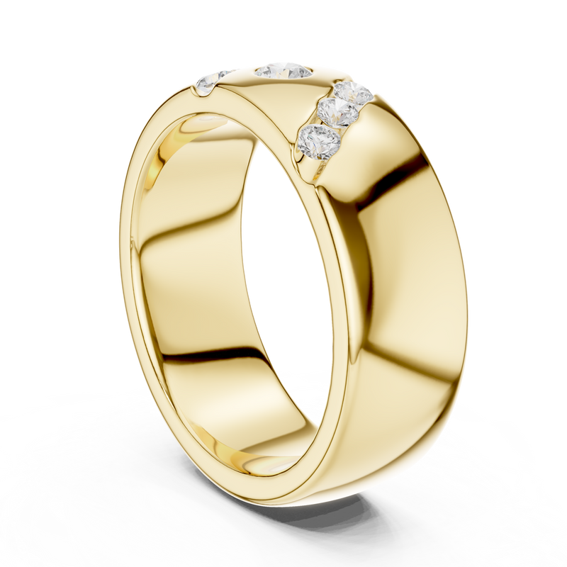 Ladies Ring DDLR-426@7 - Yellow Gold - Image