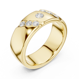 Ladies Ring DDLR-426@7 - Yellow Gold - Image