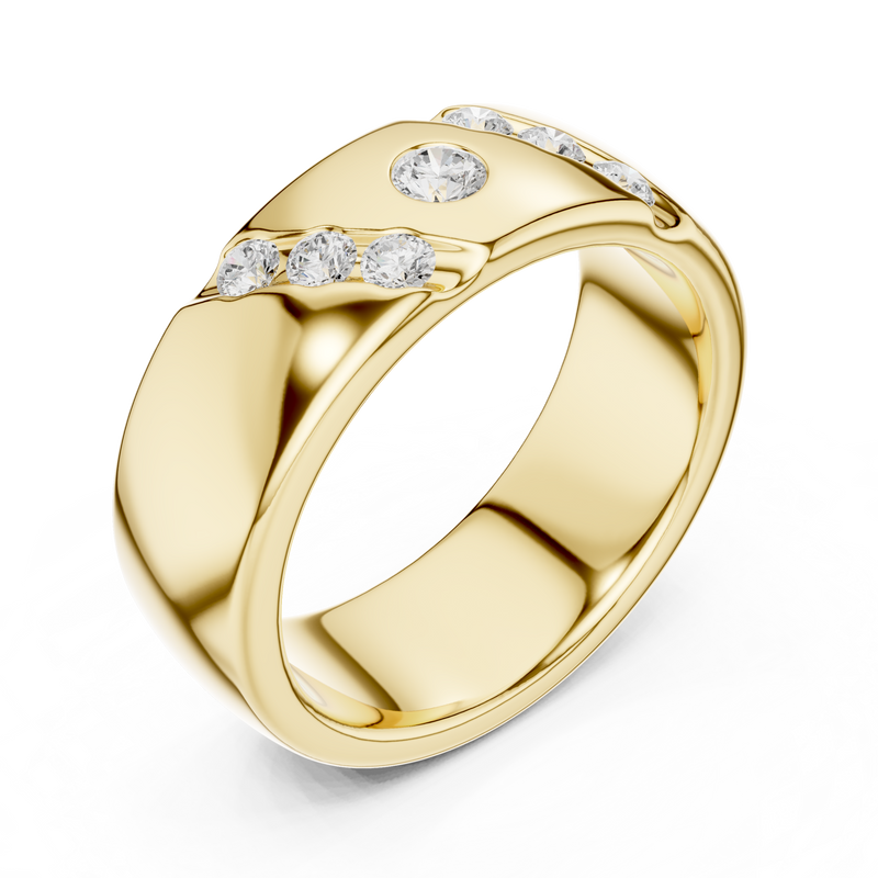 Ladies Ring DDLR-426@7 - Yellow Gold - Image