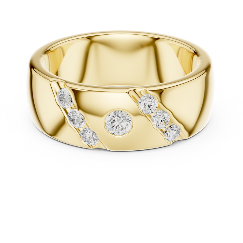 Ladies Ring DDLR-426@7 - Yellow Gold - Image