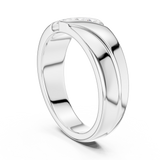 Ladies Ring DDLR-427@7 - White Gold - Image