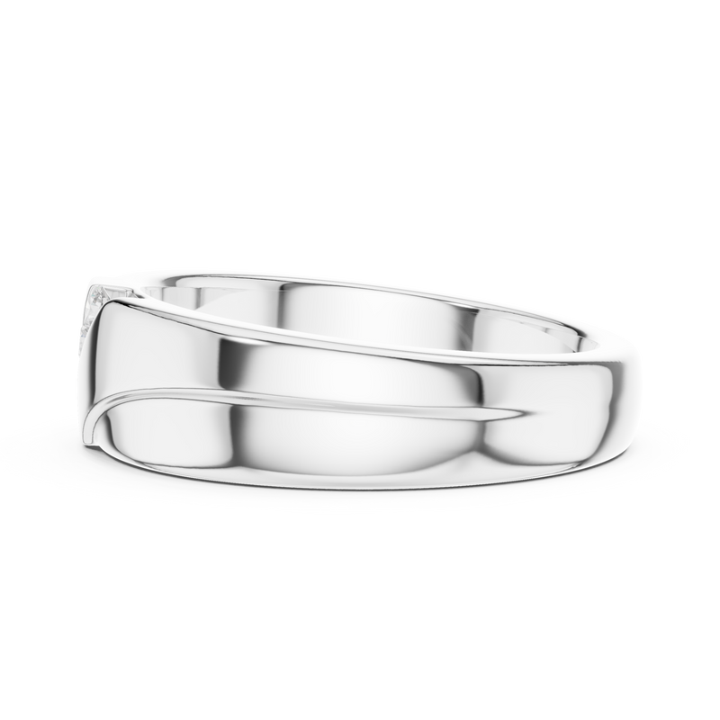 Ladies Ring DDLR-427@7 - White Gold - Image