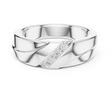 Ladies Ring DDLR-427@7 - White Gold - Image