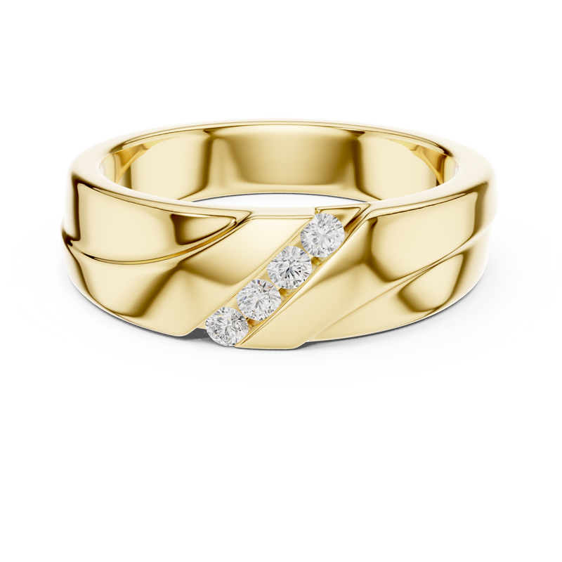 Ladies Ring DDLR-427@7 - Yellow Gold - Image