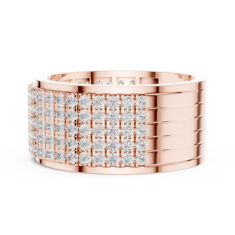 Ladies Ring DDLR-428@7 - Rose Gold - Image