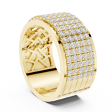 Ladies Ring DDLR-428@7 - Yellow Gold - Image