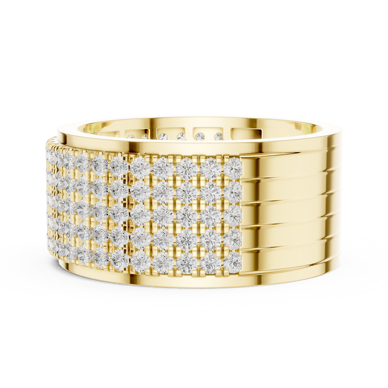 Ladies Ring DDLR-428@7 - Yellow Gold - Image