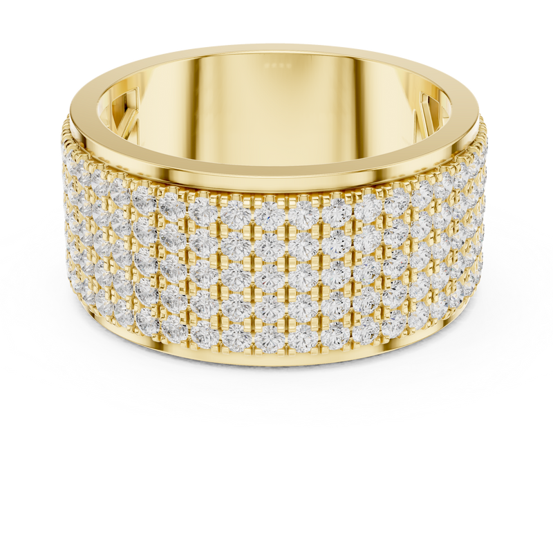 Ladies Ring DDLR-428@7 - Yellow Gold - Image