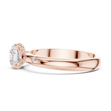 Ladies Ring DDLR-431@7 - Rose Gold - Image