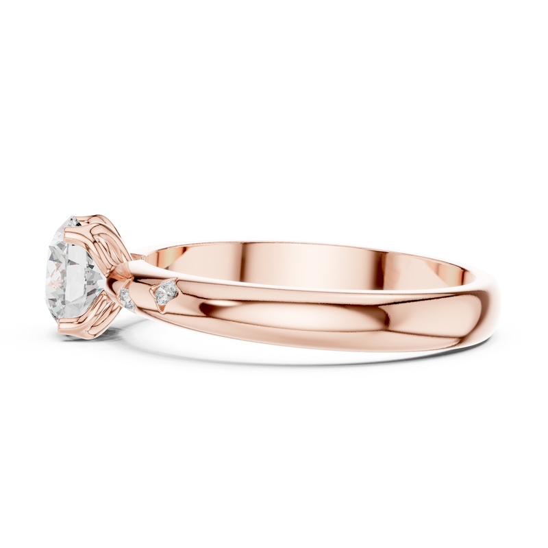 Ladies Ring DDLR-431@7 - Rose Gold - Image