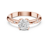Ladies Ring DDLR-431@7 - Rose Gold - Image