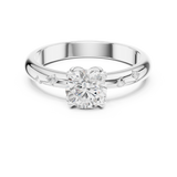 Ladies Ring DDLR-431@7 - White Gold - Image