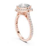 Ladies Ring DDLR-432@7 - Rose Gold - Image