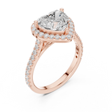 Ladies Ring DDLR-432@7 - Rose Gold - Image