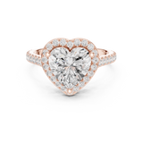 Ladies Ring DDLR-432@7 - Rose Gold - Image