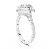 Ladies Ring DDLR-432@7 - White Gold - Image