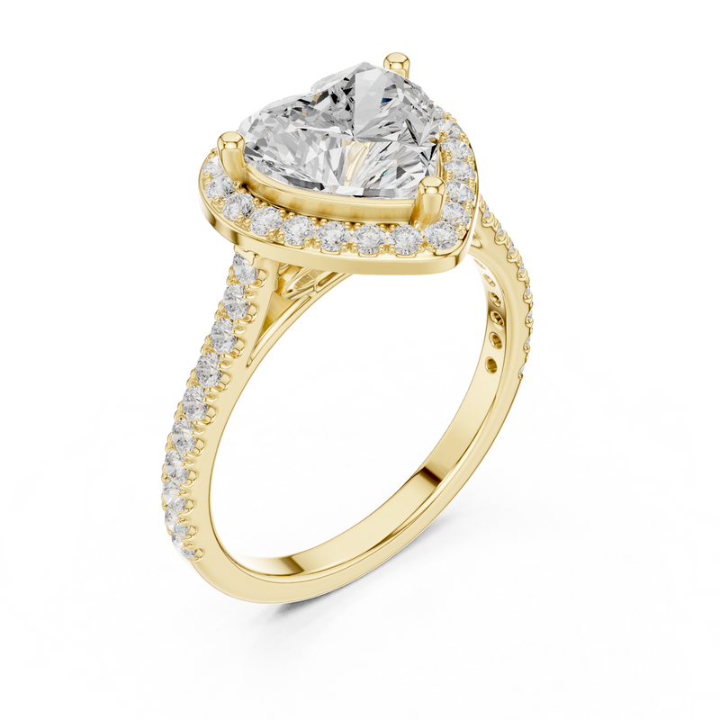 Ladies Ring DDLR-432@7 - Yellow Gold - Image