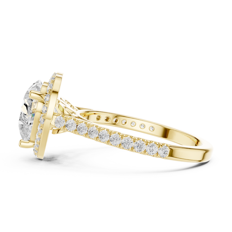 Ladies Ring DDLR-432@7 - Yellow Gold - Image