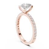 Ladies Ring DDLR-433@7 - Rose Gold - Image