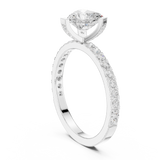 Ladies Ring DDLR-433@7 - White Gold - Image