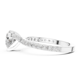 Ladies Ring DDLR-433@7 - White Gold - Image