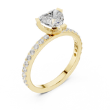 Ladies Ring DDLR-433@7 - Yellow Gold - Image