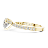 Ladies Ring DDLR-433@7 - Yellow Gold - Image