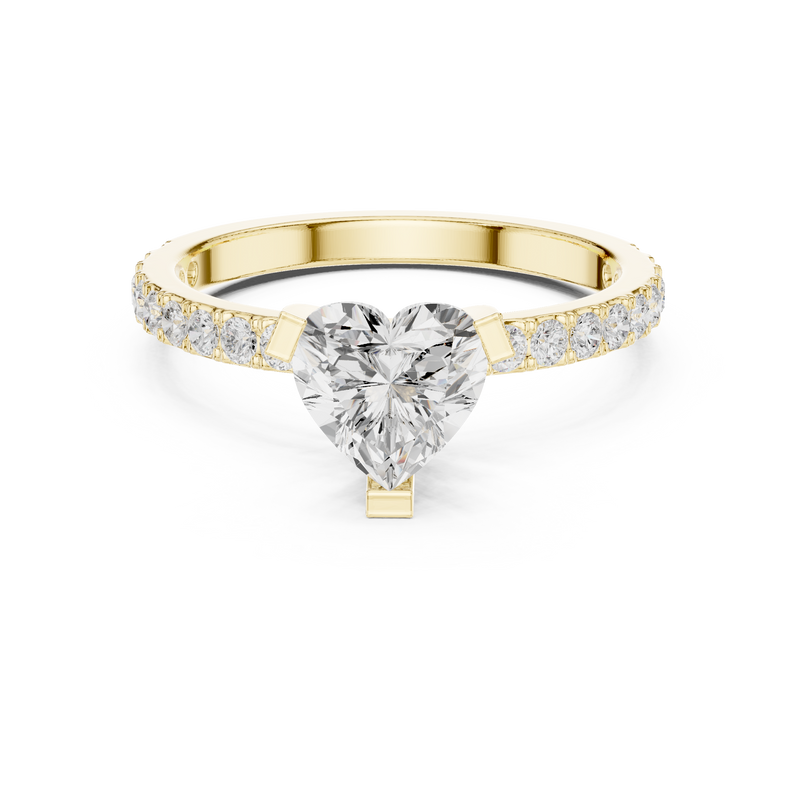 Ladies Ring DDLR-433@7 - Yellow Gold - Image