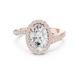 Ladies Ring DDLR-434@7 - Rose Gold - Image